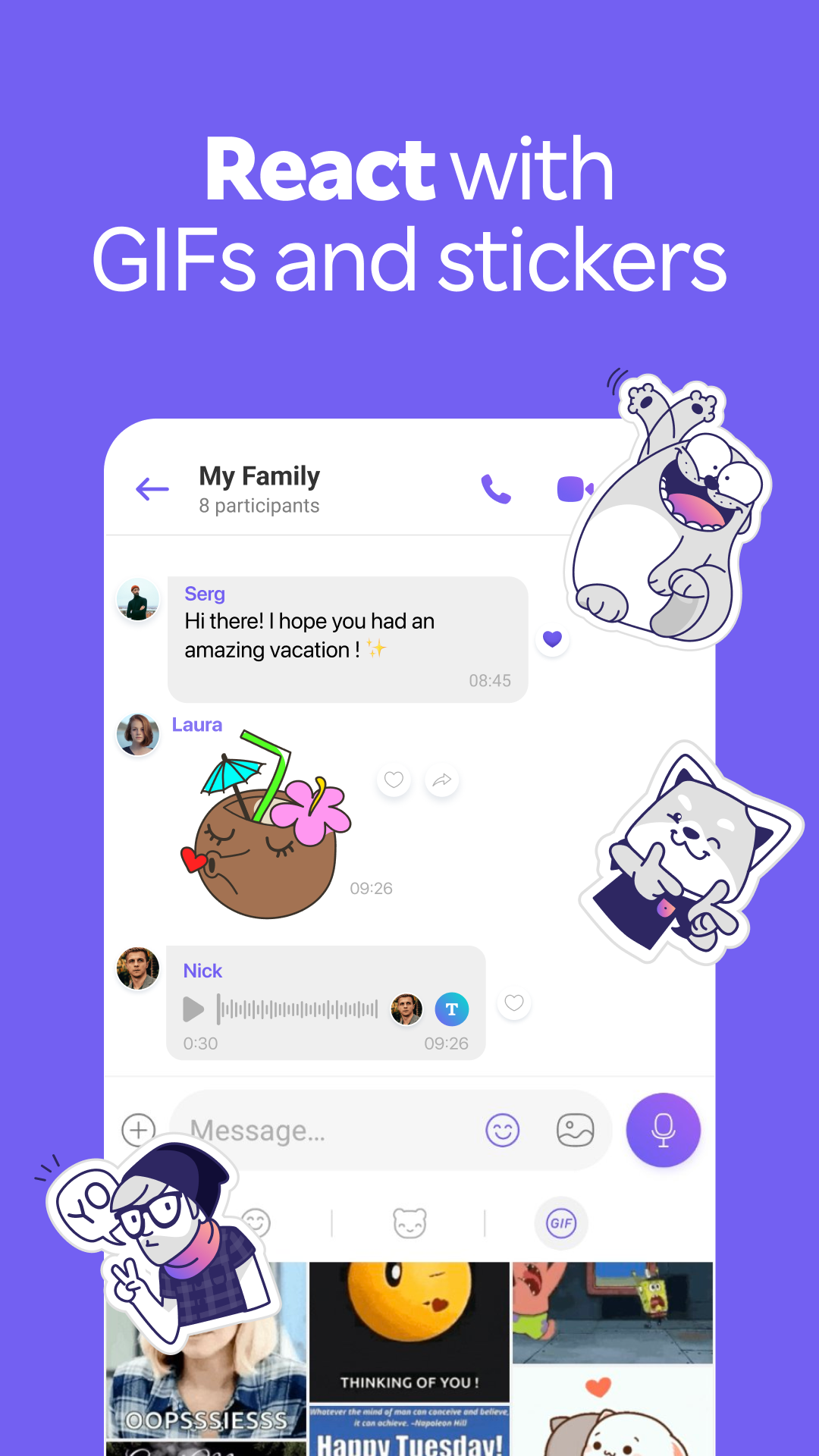 Rakuten Viber Messenger mod apk screenshot 5