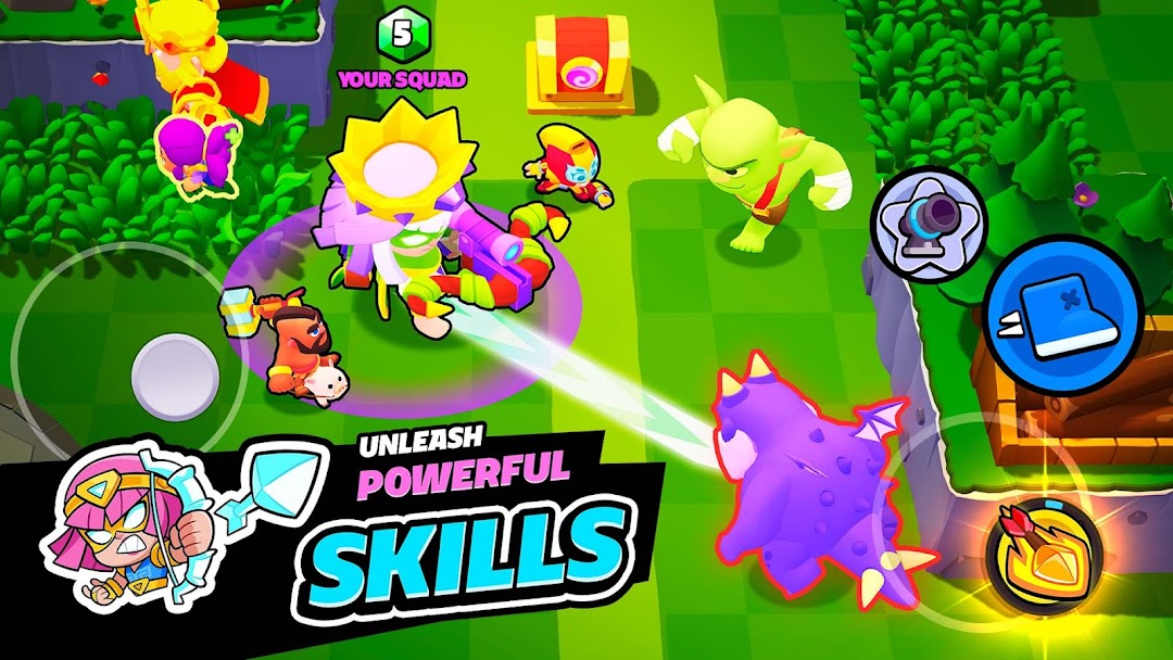 Squad Busters mod apk screenshot 3