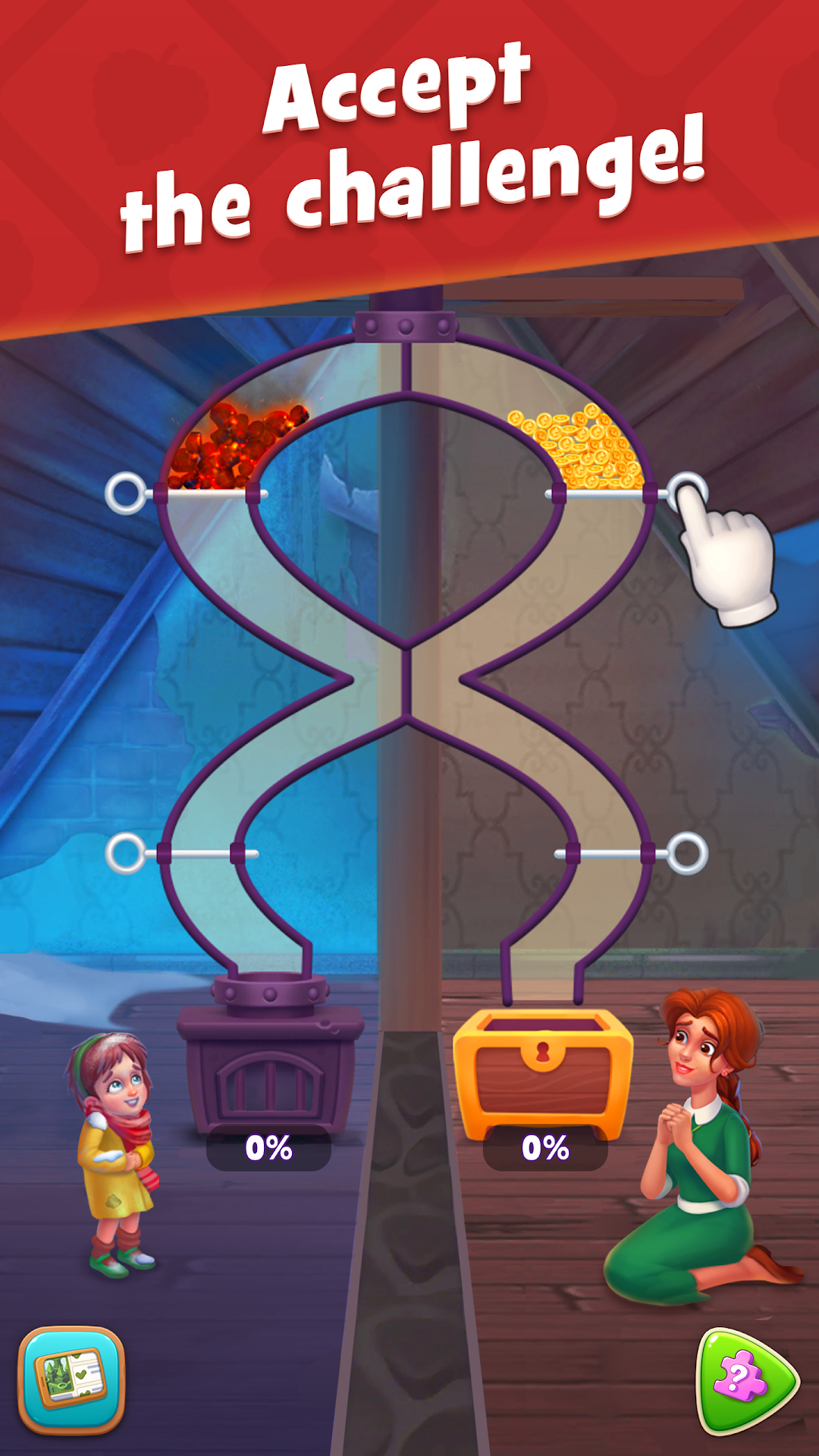 Gardenscapes mod apk screenshot 3