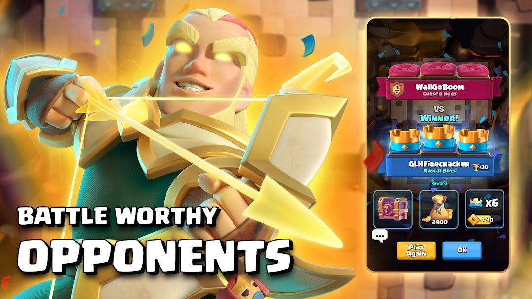 Clash Royale mod apk screenshot 5