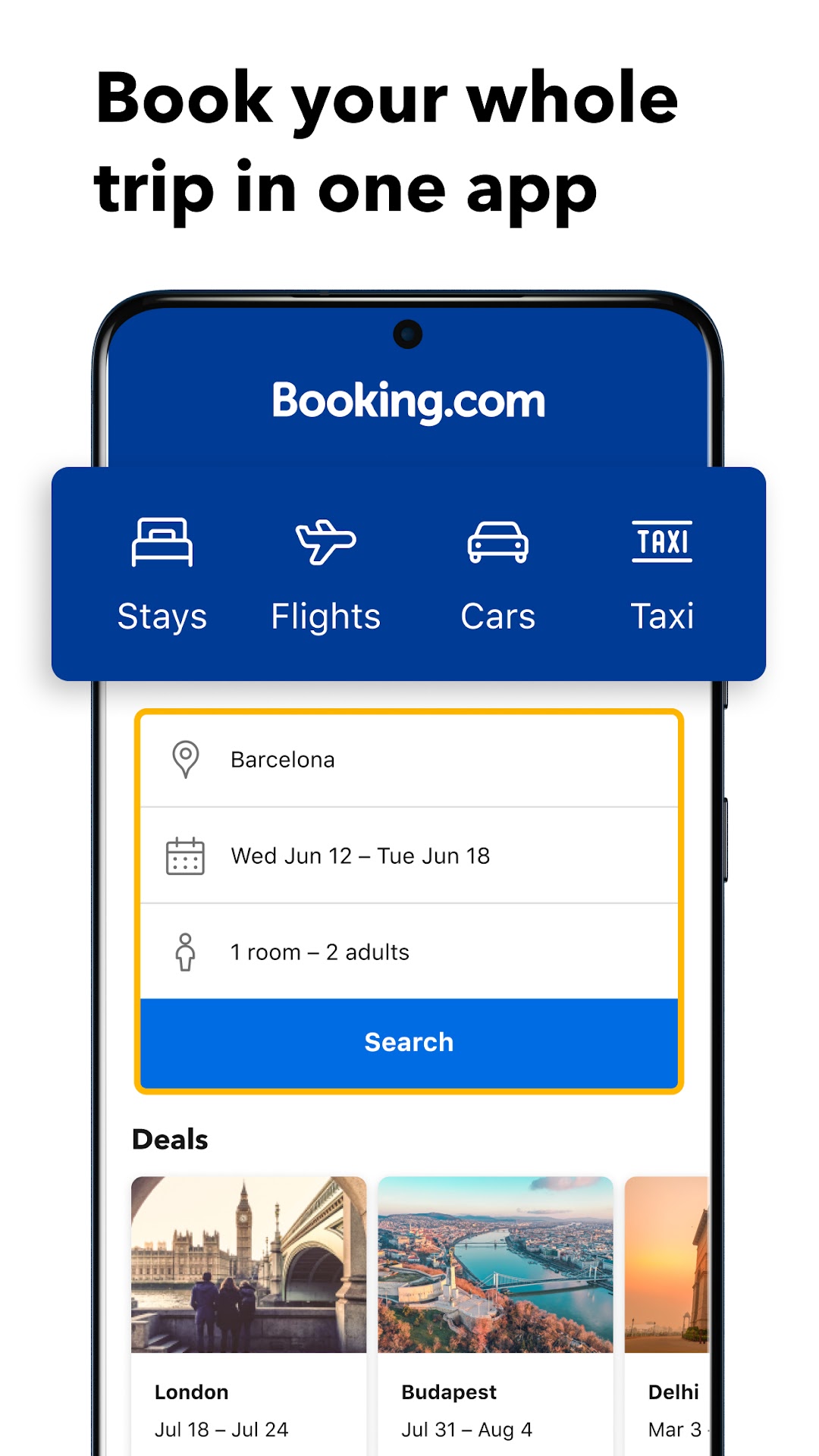Booking.com: Hotels & Travel mod apk screenshot 2