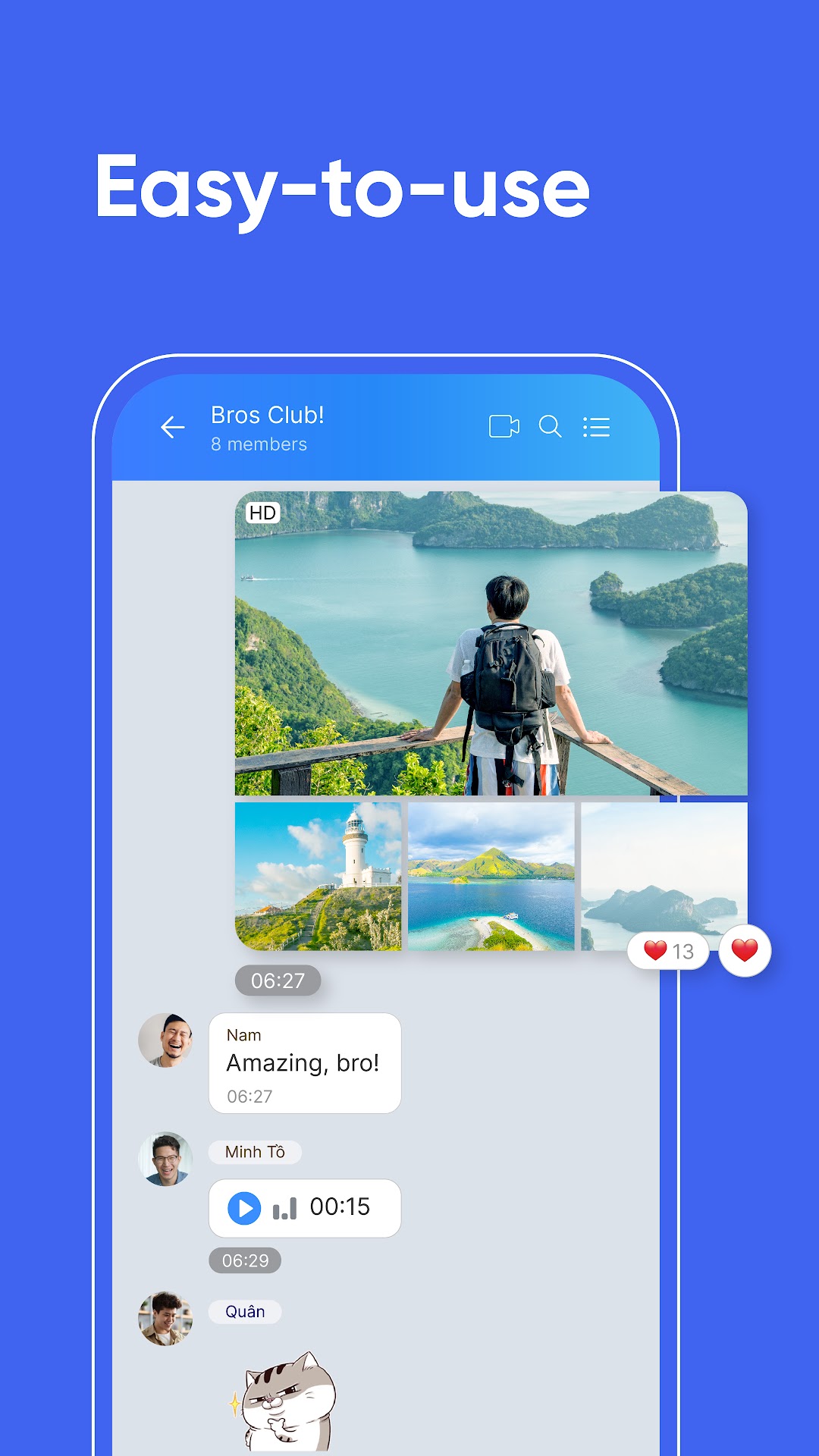 Zalo mod apk screenshot 2